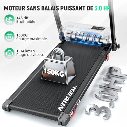 Tapis de course pliable Stride Air 14