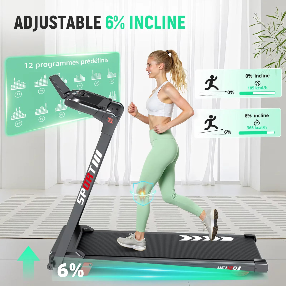 Tapis de course pliable Stride Air 14