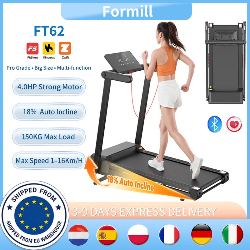 Tapis de course pliable connecté Stride Connect 16