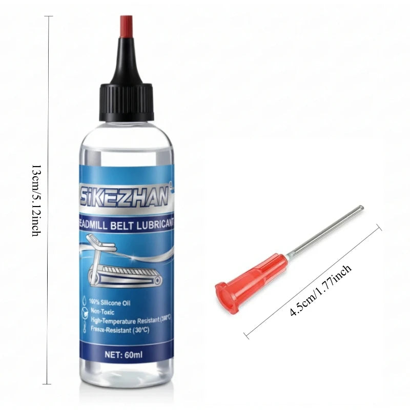 Lubrifiant 100 % silicone pour tapis de course – flacon 60 ml