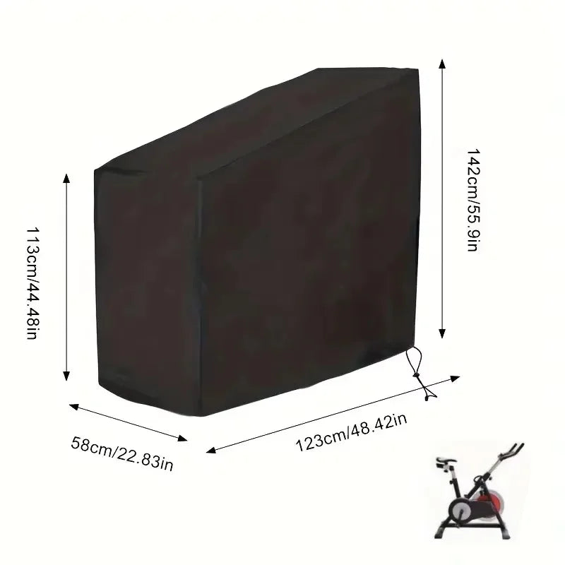 Housse de protection pour vélo de biking et vélo d'appartement