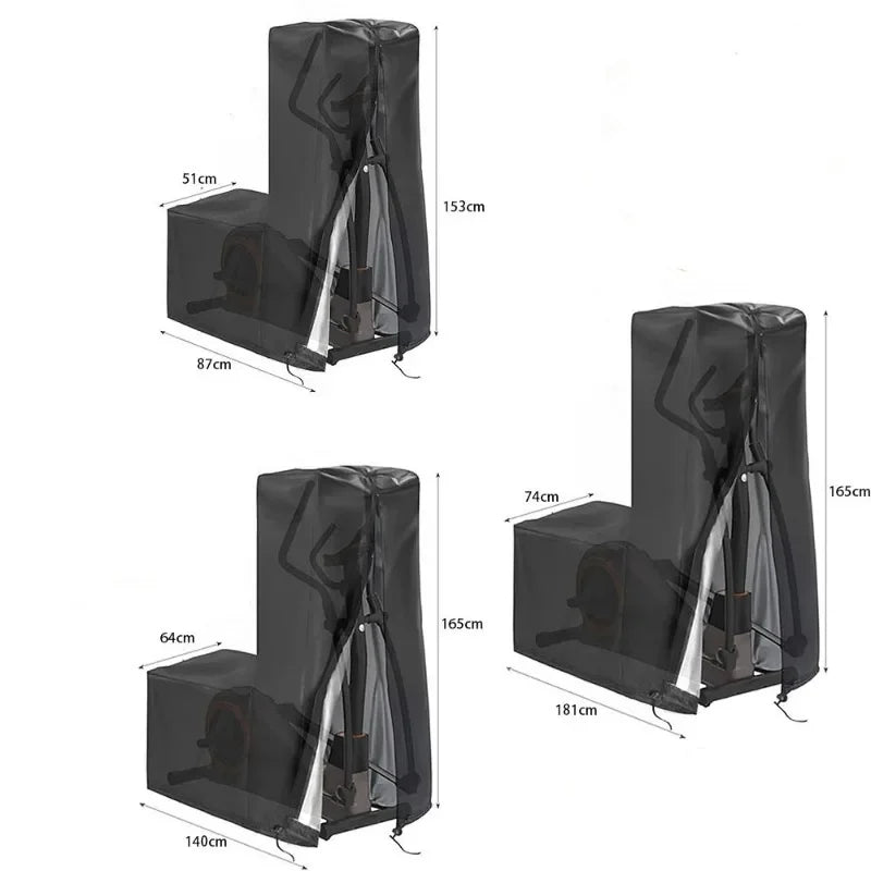 Housse de protection pour vélo elliptique – tissu Oxford déperlant