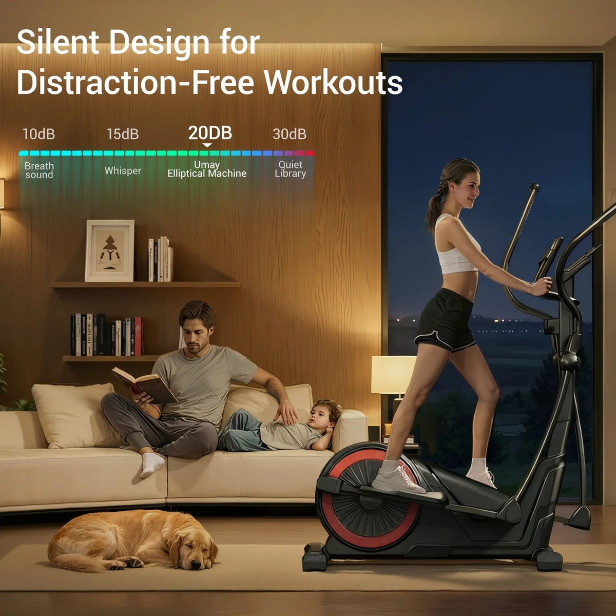 Vélo elliptique magnétique Orbis Home 40 – photo 6