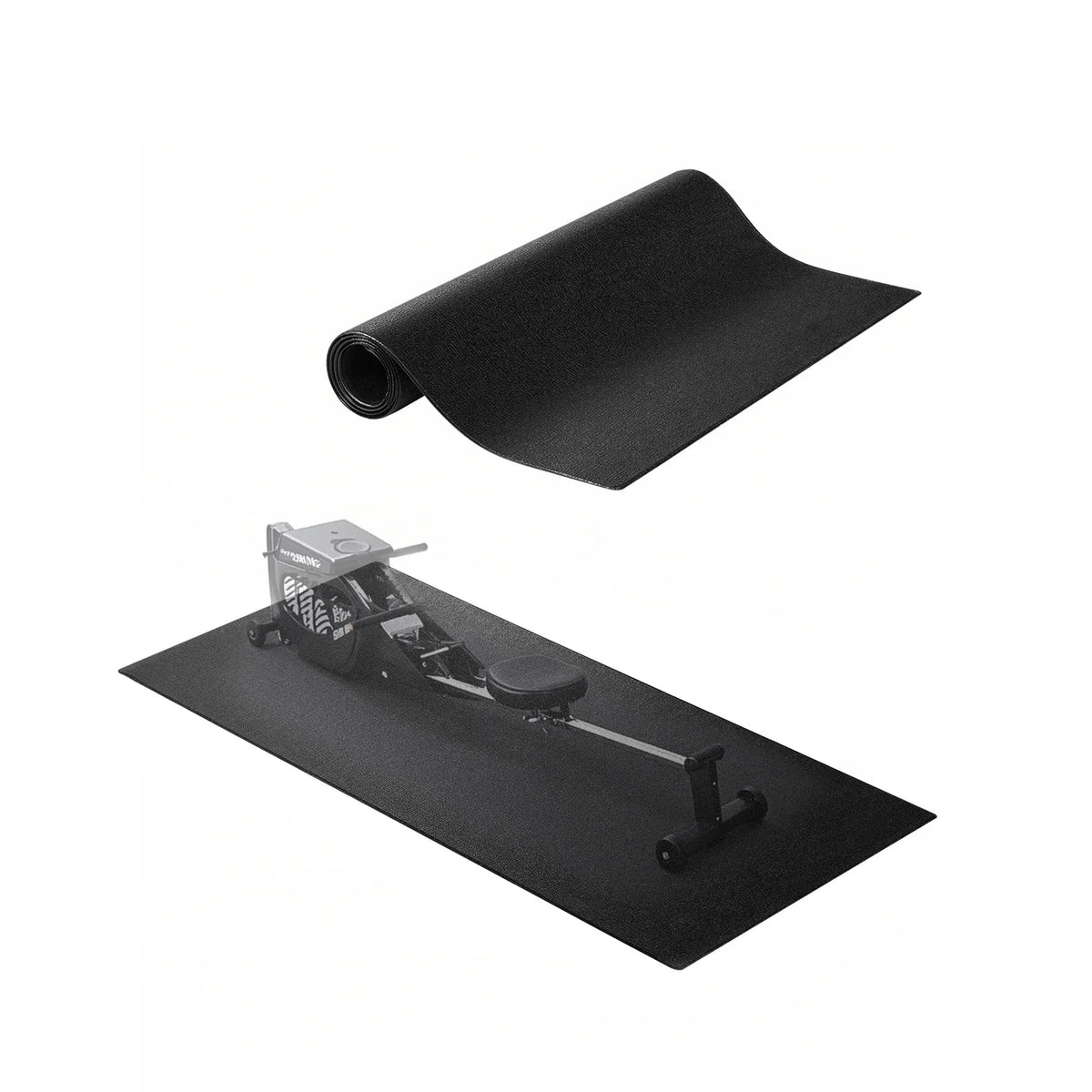 Tapis de protection de sol pour tapis de course, rameur et vélo